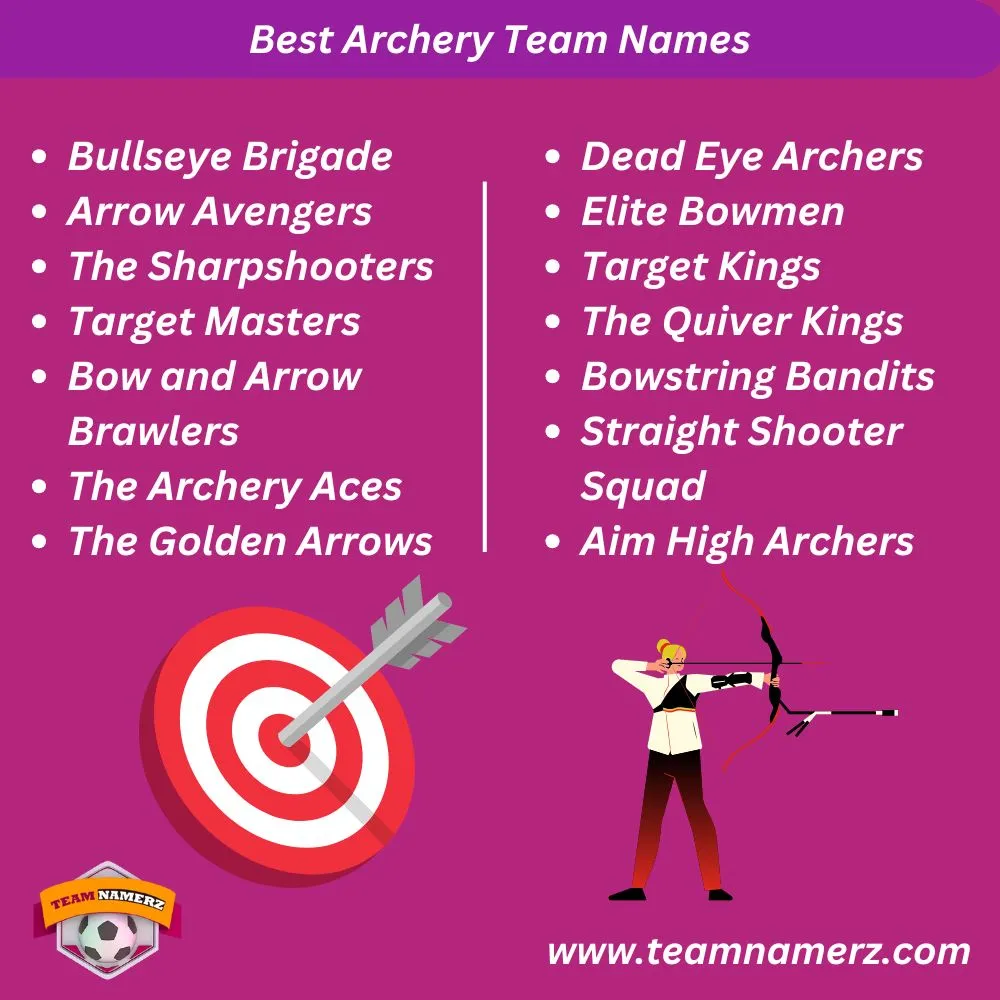 Best Archery Team Names