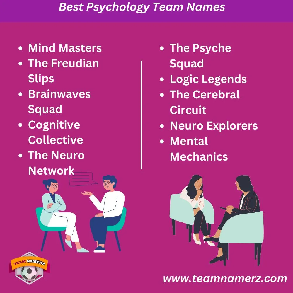 Best Psychology Team Names