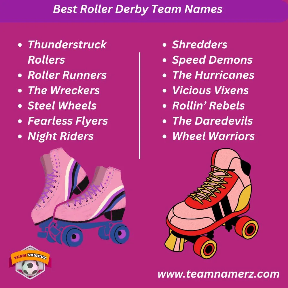 Best Roller Derby Team Names