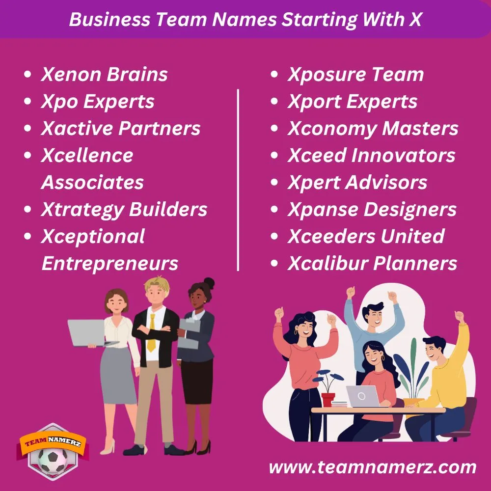 Business Team Names