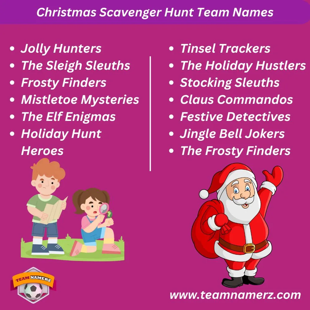 Christmas Scavenger Hunt