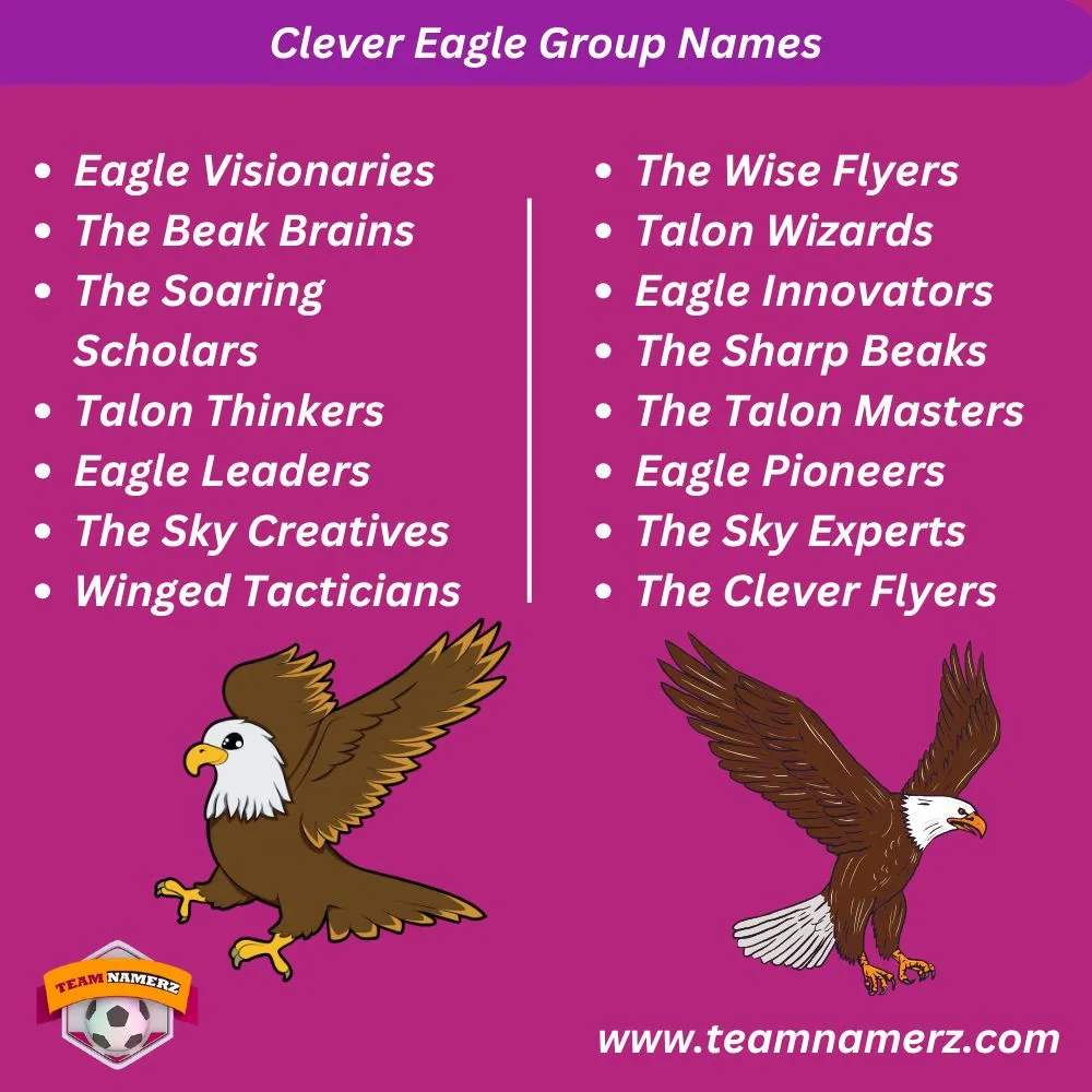 Clever Eagle Group Names