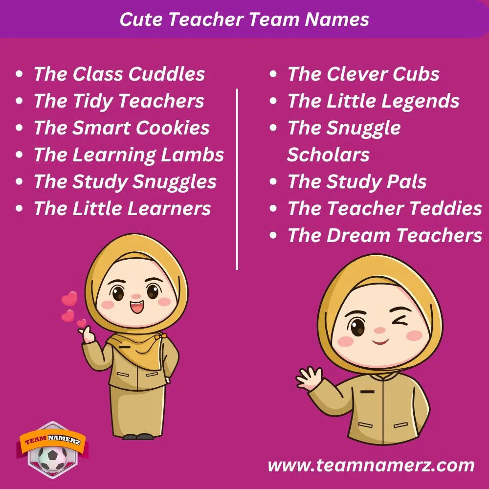 Cute Teacher Team