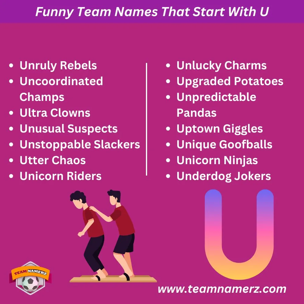 Funny Team Names