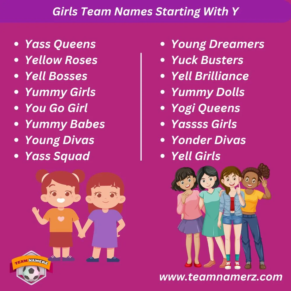 Girls Team Names