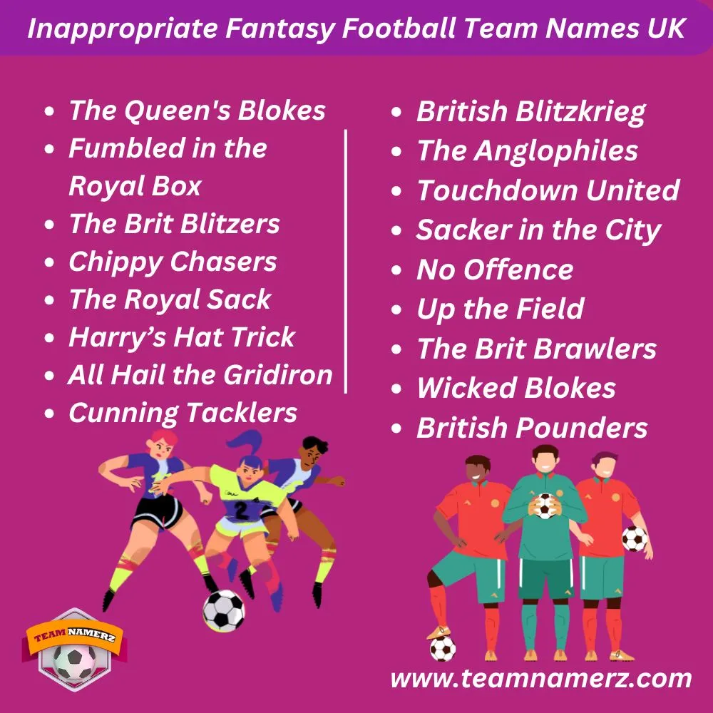 Inappropriate Fantasy Football