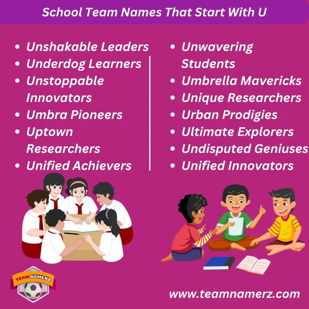 School Team Names