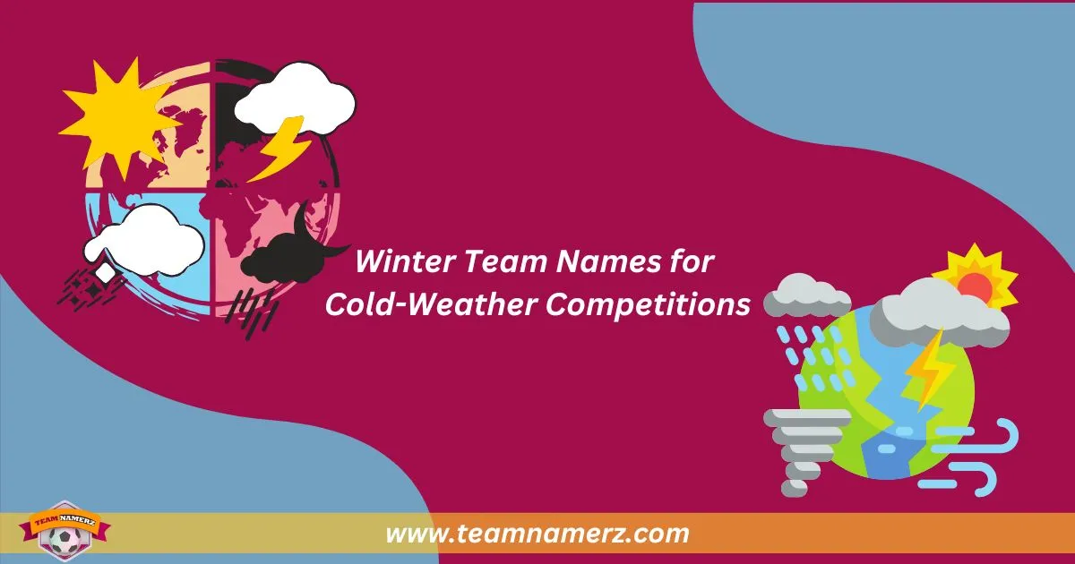 Winter Team Names