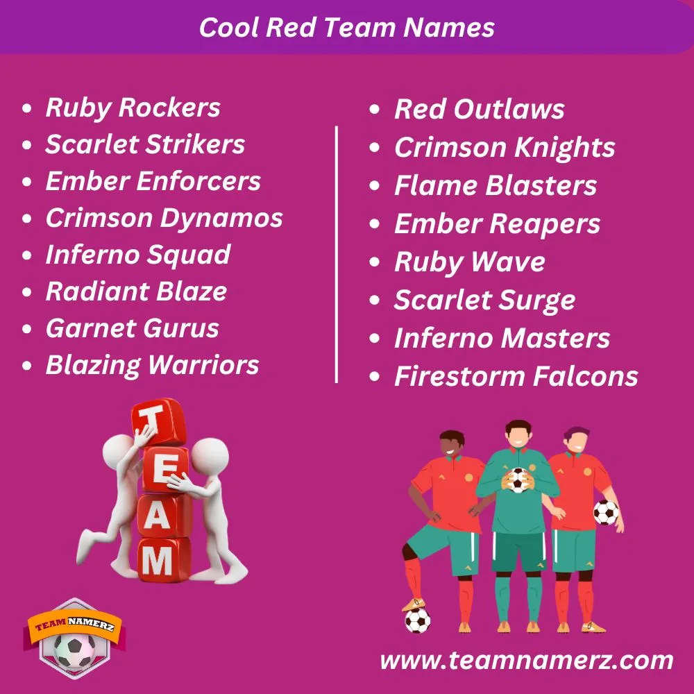 Cool Red Team Names