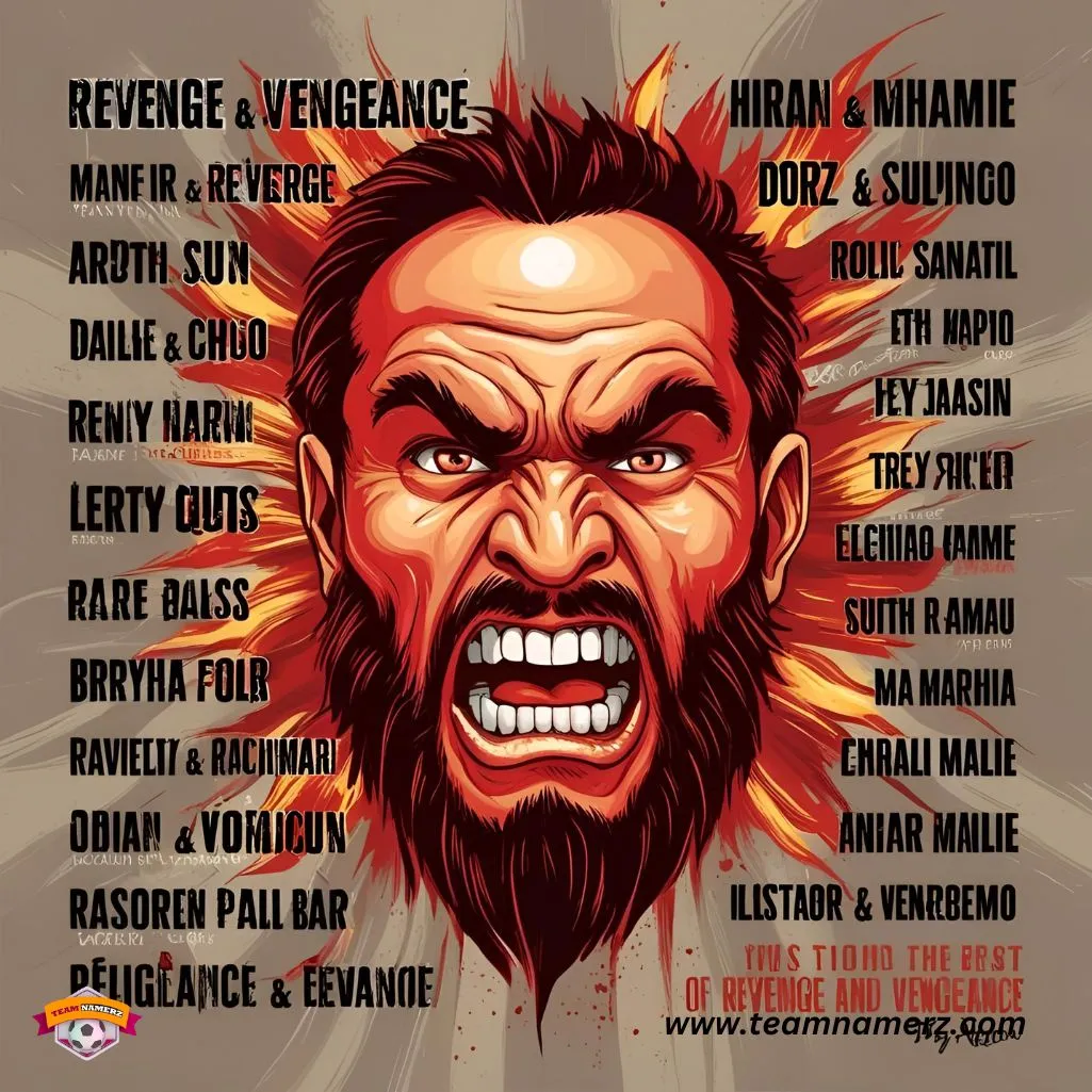 Male Names Mean Revenge Vengeance